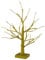 DARO DEKO Lichter-Baum 45 cm hoch mit 24 LED Gold
