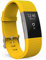Yousave Accessories Correa Compatible con Fitbit Charge2, Pulsera Deportiva de Silicona de Repuesto Compatible con para Fitbit Charge 2 - Pequeña - Amarillo Suave