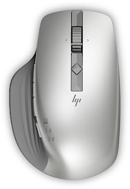HP 930 Creator Souris sans Fil Bluetooth/Filaire Compatible avec dongle USB-A 7 Boutons programmables Prise en Main Ergonomique Clic et défilement Silencieux Jusqu'à 12 semaines d'autonomie de la