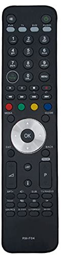 VINABTY Neu RM-F04 Fernbedienung ersetzt für HUMAX HD-FOXT2 HDR-FOXT2 HD-Fox T2 HDR-Fox T2 HDR-7500T Freeview HD Remote Control