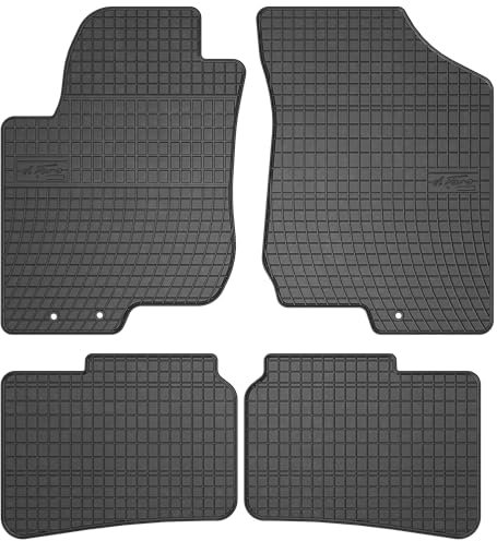 MOTOS Gummimatten Auto Fussmatte passend für Hyundai i30 I 2007-2012 Verbessern Sie Ihren Reisekomfort mit Antirutschmatte Auto - Allwetter fußmatten Auto, Schutz vor Verschmutzung