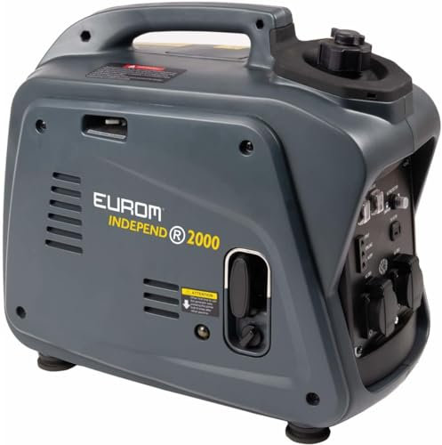 Eurom Independ 2000 Benzinaggregat, 2kW, 4,1L Tankinhalt (441727)