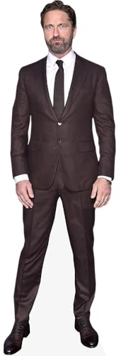 Gerard Butler (Brown Suit) Pappaufsteller mini