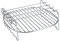 Rack für Air Fryer, Spieße Backblech für Stapelbare Airfryer 3,8 L Air Fryer Ersatz BBQ Rack Double Layer