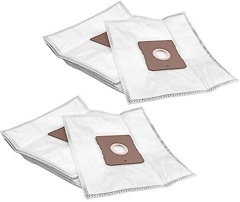 vhbw 10x Staubsaugerbeutel kompatibel mit Aldi Quigg 5390 Staubsauger - Mikrovlies, 30,5cm x 21cm Weiss