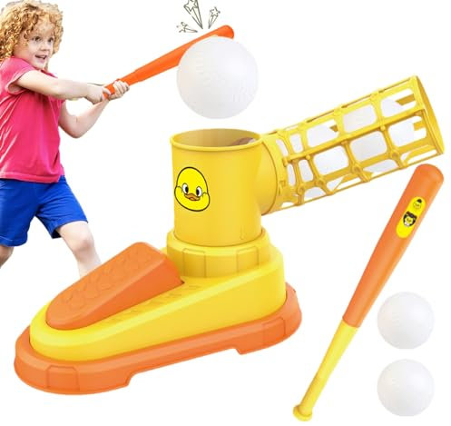 Ristyur Baseball-Trainingsmaschine, Baseball-Pitching-Maschine - Baseball-Trainingsgerät für Kinder | Sportausrüstung mit glattem Erscheinungsbild für Baseball-Neulinge, Profis und Enthusiasten