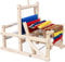 WHIPIN Holz-Webstuhl-Set, DIY-Handstrick-Webmaschine, Multi-Craft-Webstuhl, Kunsthandwerk mit gemischten Garnen, Stricker for Kinder, Erwachsene, Anfänger, entwickelt Kreativität