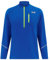 Time To Run Long Sleeve Running/Gym/Sports Top For Men Thermal Breathable Quick Dry Shirt Ideal For Winter With Chest Pocket & Thumbloops XL 42-44 Barents Blue