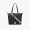 DKNY Brooklyn Damen-Tragetasche, schwarz/silber, Einheitsgröße