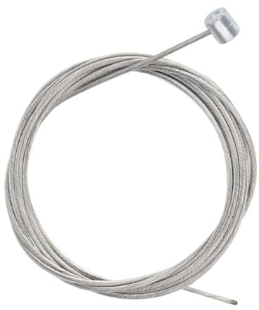 Cable de freno de bicicleta de acero inoxidable, reemplazo de cable de freno - Cable de freno y trasero para desviador de bicicleta, reparación de cable de freno para vehículos de carretera