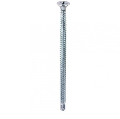TIMCO BZP PH2 Philips Self-Drilling Drywall Screws - 4.2 x 75 - Zinc - Box of 500