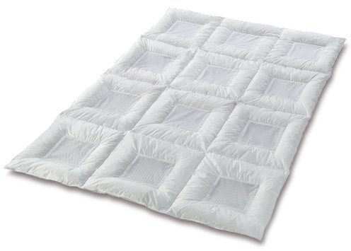 CLIMABALANCE Comfort Light Zudecke, Baumwolle, Weiß, 155 x 220 cm