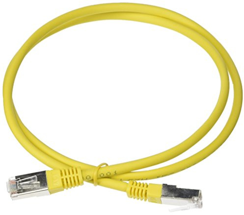 ACT Advanced Cable Technology CAT5e FTP, Mantel LSZH und halogenfrei (ib7801) 1 m gelb Netzwerk-Kabel