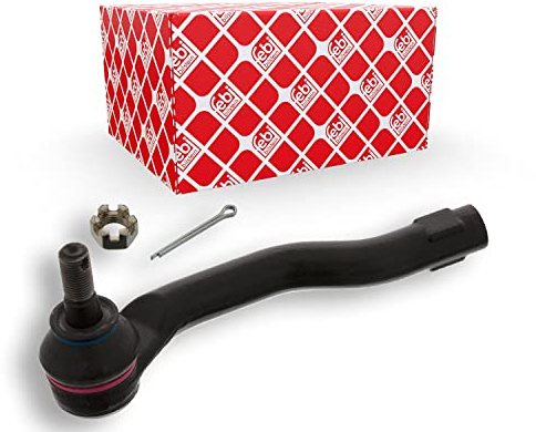 febi bilstein 42476 Spurstangenendstück mit Kronenmutter und Splint, 1 Stück