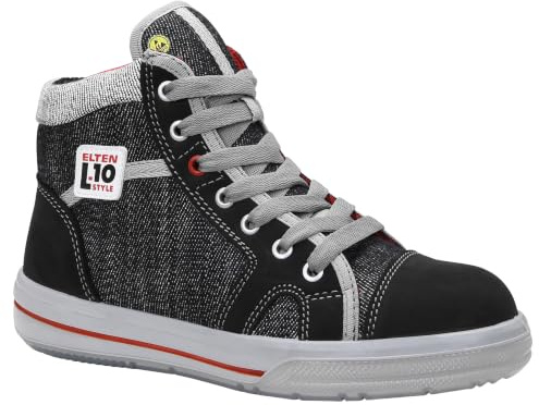 ELTEN SENSATION Lady Mid ESD S2 | Sicherheitsschuhe für Damen & Herren, Stahlkappe, leicht, atmungsaktiv, Gr. 40