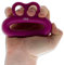 AFH-Webshop Handtrainer und Fingertrainer | Smiley | 4 Verschiedene Widerstände (Burgund = sehr stark)
