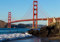 wandmotiv24 Fototapete Golden Gate Bridge USA Amerika, L 300 x 210 cm - 6 Teile, Wanddeko, Wandbild, Wandtapete, San Francisco, Brücke, Meer M0805