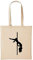 Huuraa Baumwollbeutel Poledance Geschenk Einkaufstasche Natural 10 Liter Baumwolle Poledance Accessoire