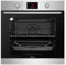 SAUTER Four encastrable pyrolyse SOP6210X Guide culinaire, 73 litres, porte froide