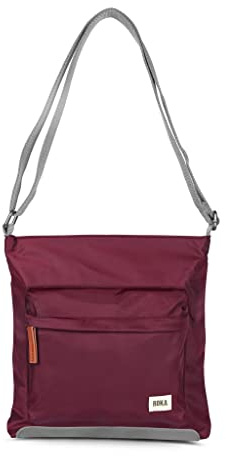 ROKA London Kennington Sustainable Crossbody Bag - Plum, M