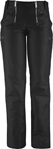 JOB Damen Zunfthose Andrea Doppel-Pilot schwarz, gerade Form