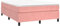 vidaXL Cadre de lit sans Matelas Rose 140x190 cm Velours