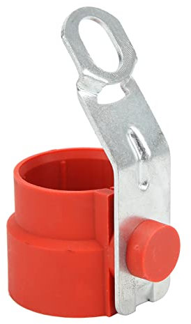 Tbest Accessori per Rimorchi per Moto Porta Spina per Rimorchio Accessorio Rigido Protettivo Universale Resistente Alle Intemperie per Connettore 7‑13 Pin Rosso (Rosso)