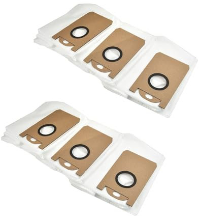 Sacchetti di Ricambio per aspirapolvere per Ultenic per T10, Kit di Sacchetti per la Polvere
