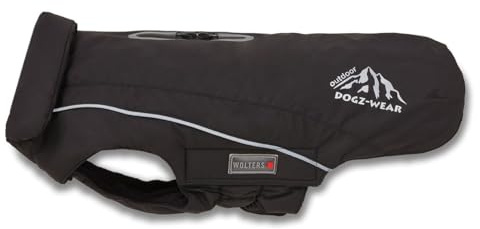 Wolters Skijacke Dogz Wear für Mops & Co., Größe:46 cm, Farbe:schwarz