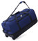 YHYEH 32''/80cm 110L Erweiterbare 140L Reisetasche mit 2 Inline-Rollen,Umwandelbare Große Wochenendtasche/Sporttasche mit Bungee-Cord-System,Blau