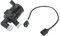Partuto Auxiliary Cooling Water Pump No.7N0965561 - Electric Auxiliary Coolant Water Pump - for Audi A3 2004-2012 Metal Silver Tone with Wiring Adapter- 1set