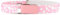 Ladeheid Kinder Gürtel Ohne Schnalle Elastischer Kindergürtel für Jungen und Mädchen 0-15 Jahre 32-90 cm P15 (Rosa/Weiße Herzen, 0-2 Jahre)