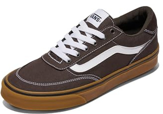 Vans Herren Brooklyn Ls Sneaker, Canvas Gum Braun Turkish Coffee, 41 EU