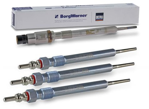 ATEC Germany 3x Glühkerze + BERU 1x Glühkerze inkl. Drucksensor Kompatibel mit A udi, SKODA, VW, SEAT