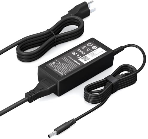 65W 4.5mm tip AC Adapter for Dell Inspiron 15 3000 5000 Series 3520 3521 3525 3540 3501 5620 5625 5420 5425 5558 5755 5555 5559