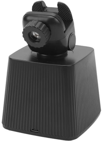 Auto-Face-Tracking-Telefonhalter, Face-Tracking-Stativ, 360-Grad-Drehung, Bewegungsverfolgung, Kamerahalterung für Vlog, Streaming, Video, FaceTime