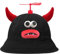 SIEBOLD Halloween mütze mit Propeller,Daemon mützen,Teufel Hörnern mütze,Lustige mützen,für Halloween Karneval Partykostüm Requisiten Partygeschenk