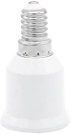 LDJFCCA Adattatore di vite a LED Adattatore a LED convertitore di presa E27 E14 a E27 Adattatore di presa di calore Smart Bulb Resistenza di calore Bianco