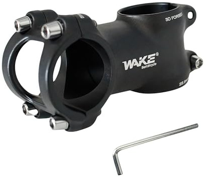TRKIMAL 31.8 Fahrrad Vorbau 35mm/45mm/60mm/70mm/80mm/90mm/100mm, 7 Grad Vorbau Lenkererhöhung für Rennrad, Mountainbike, MTB, BMX, Radsport, Fahrrad