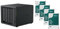 agemeo NAS DiskStation DS425+ avec 4 disques durs de 6 To HAT Plus et 6 Go de RAM, total de 24 To
