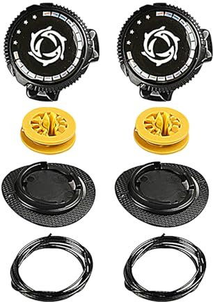 Yonuaret Lace Locks - Shoe Lace Locks | Easy Quick Replacement Stretch Comfort for Men Women Adults Kids for Walking Hiking Boots Sneakers