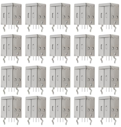 The Lord of the Tools 20pcs 4Pin USB-B Type-B Female Straight Socket Port for Printers