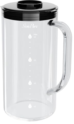 SimPure Reverse Osmosis Water Filter Replacement Carafes, Replacement Jar for Y7T-A, Y7T-C Countertop Water Purifier (NO FILTER INCLUDED)
