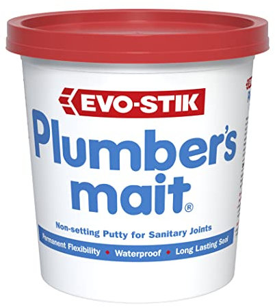EVO-STIK Plumber's Mait Mastic non durcissant pour joints sanitaires étanche 1,5 kg