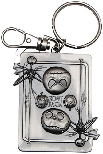L'Etrange Noël de Jack Skellington place en étain Porte-clés