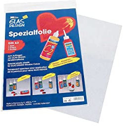 KREUL Spezialfolie Hobby Line Glas Design, DIN A4
