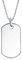 Gravieren Sie Personalisierte Mittel Plain Einfach Basic Cool Men'S Identifikation Militär Armee Dog Tag Anhänger Halskette Für Männer Teens Poliert .925 Sterling Silber Kleine Mittlere Große Größen