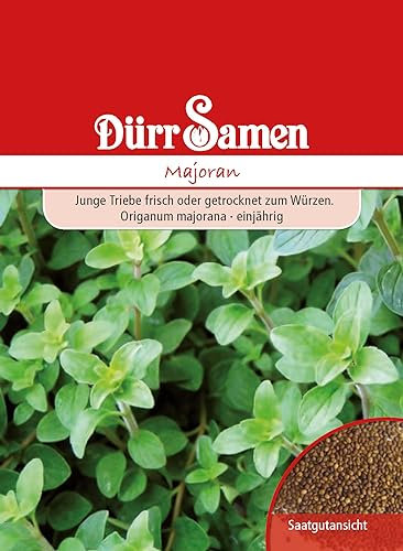 Majoran Samen Majoransamen ca 1000 Korn Küchenkräuter Kräutersamen Saatgut Balkon Garten Hochbeet Kübel Dürr Samen