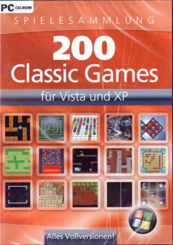 200 Classic Games für Vista und XP (Spielesammlung)