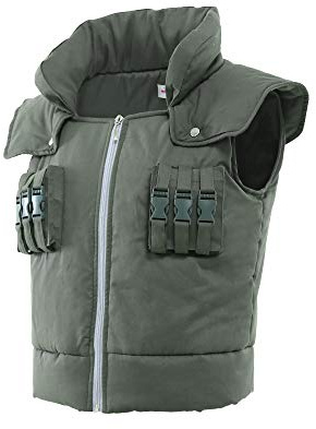 miccostumes Herren Kakashi Hatake Weste Cosplay Kostüm Halloween